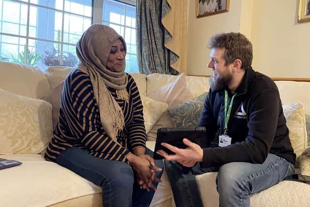 Green Doctor Ben helped Inam save money on her bills