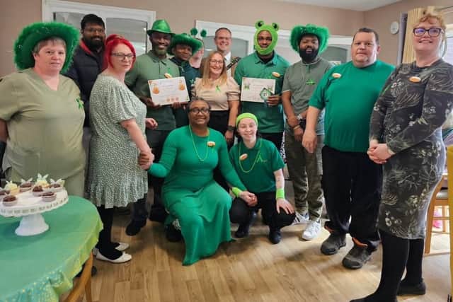 The Madeira House Care Home team marked Mental Health Awareness Week