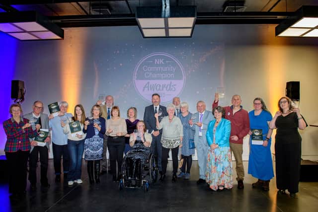 The winners at the NK Community Champion Awards 2025.