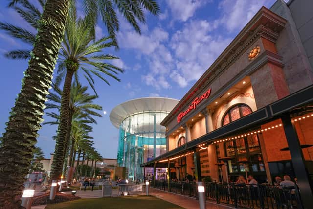 Luxury shops at the Mall at Millenia