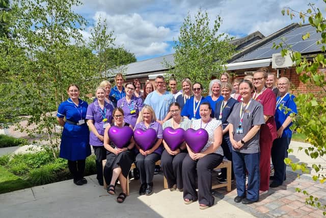 Children's nurses coming together at Rainbows