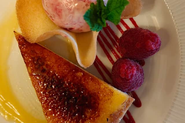 Delicious food at The Venture In