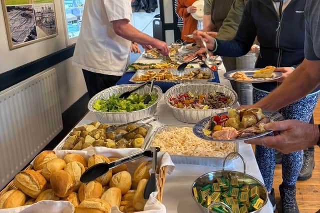 Hearty food provided by Deli 2 Your Door