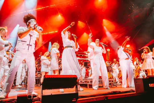 Urban Soul Orchestra and London Community Gospel Choir at Classic Ibiza