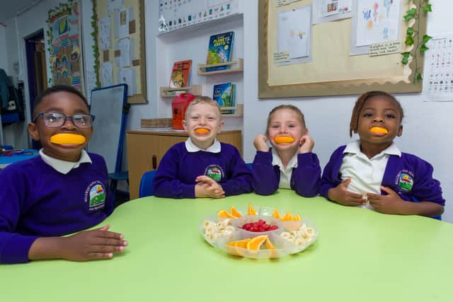 Pupils in Gainsborough dig in for another harvest with Tesco planters.