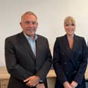Giovanni Leone, Business Development Manager - Consultiv Utilities (right); Heloise Evans – Commercial Director - Lincolnshire Chambers of Commerce (centre)
Nic Pennock – Membership Team Manager – Lincolnshire Chambers of Commerce (left).