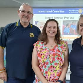 Alli Cowell spoke to Market Rasen Rotarians about her support in Nepal