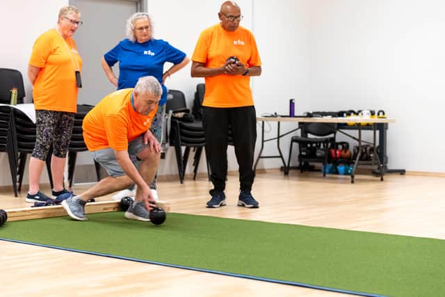 Short mat bowls - just one of the sports taking place at the Better Club Games.