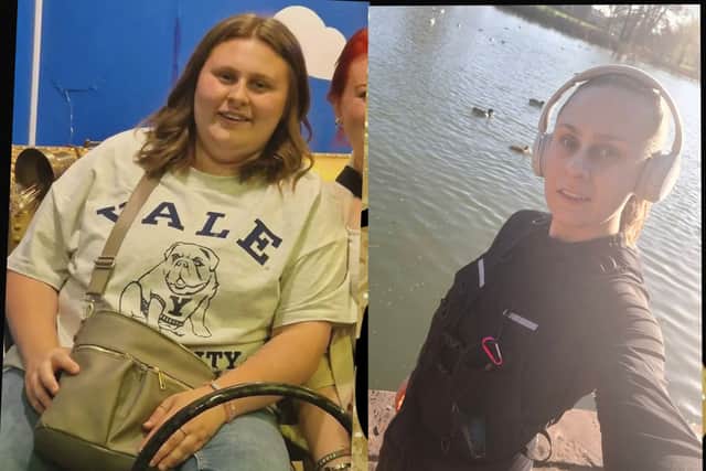 Before and after over 6 stone weight loss 