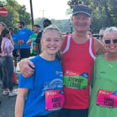 Stewart Bibby with his family after the GNR 2025