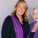 Michelle (left), Sacha