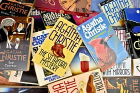 A group of Agatha Christie books