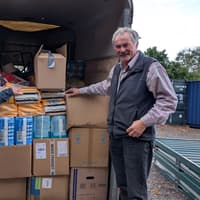 Market Rasen Rotarians send a horsebox load of aid to Ukraine