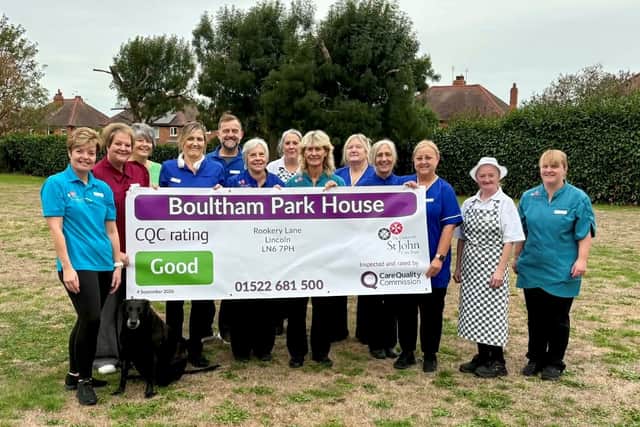 The OSJCT Boultham Park Team celebrates retaining a Good CQC score