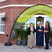 The team at Chantrey Fields received the keys to the home