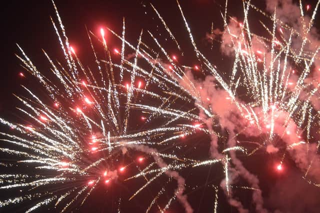 Fireworks at Boston Town FC