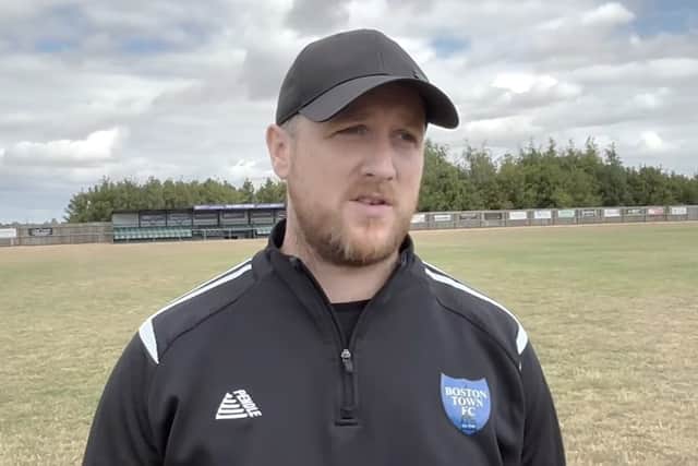 Chris Funnell will be hoping for a first ever win against Grantham next Saturday