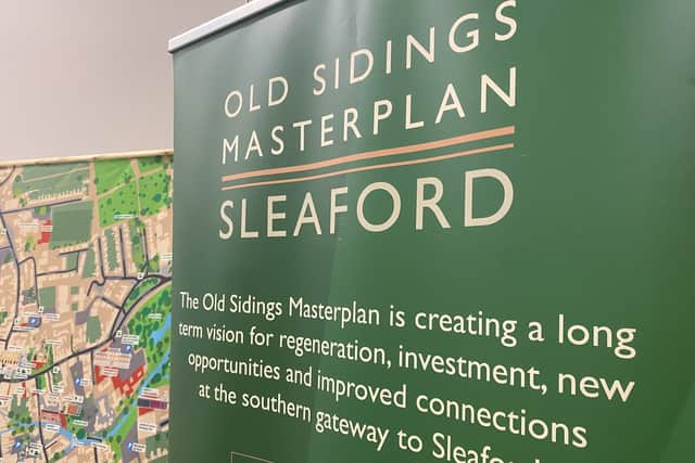 The coming masterplan and Old Sidings area was showcased at the recent Great Exhibition event in Lincoln.