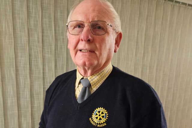 Rotarian, Caistor historian, Stuart Davis