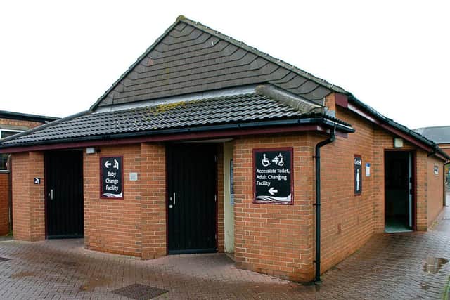 Toilets in Briar Way, Skegness, were awarded five stars.