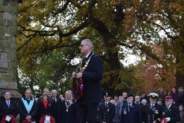 Spilsby Remembrance Parade. Photo Bradley Rockliffe