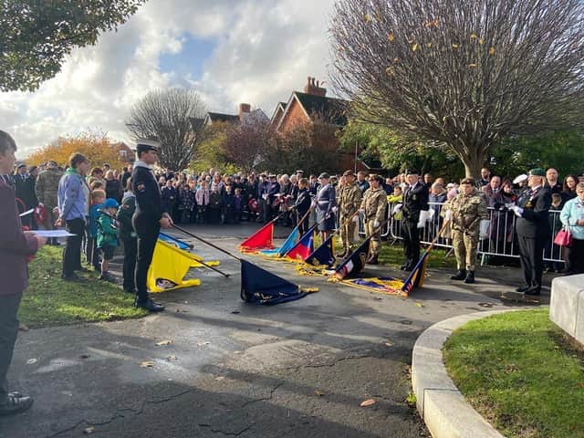 Skegness Remembrance Parade. Photo: Barry Robinson.