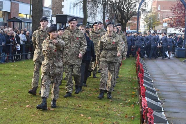Bston Remembrance Parade and Service. EMN-191211-105625005