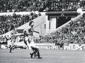 Chris Cook scores at Wembley.