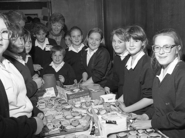 The cake stall.