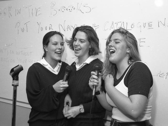 The Soul Sisters in action.