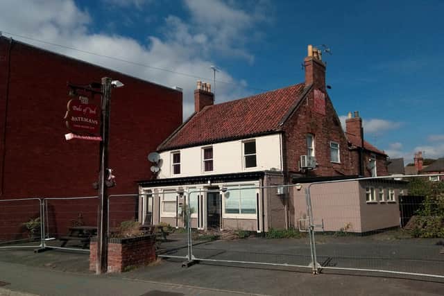 The Duke of York, before the demolition work began.