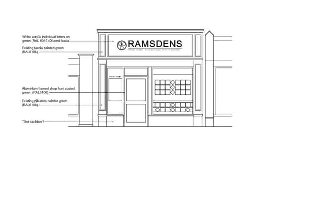 A design submitted to Boston Borough Council for the unit.