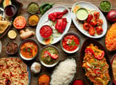 Indian restaurant food (stock image)
