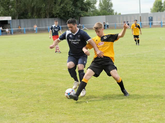 Limb in pre-season action for United at Town.
