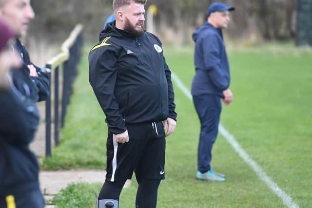 Assistant Jamie Hanton will take over as joint manager.