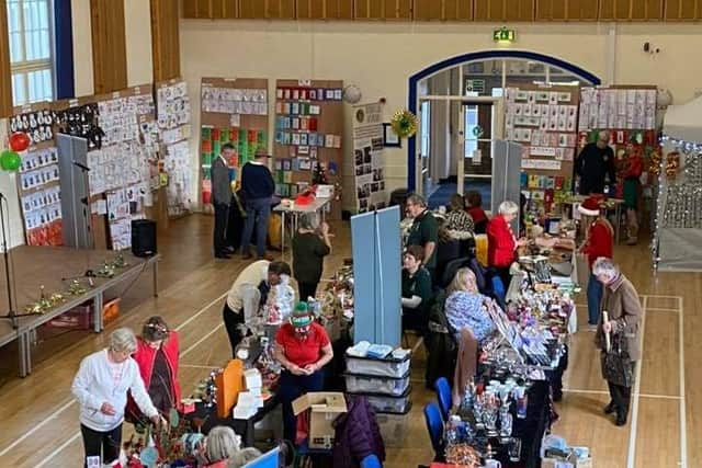 There was a variety of stalls at  Spilsby Cracker Day.