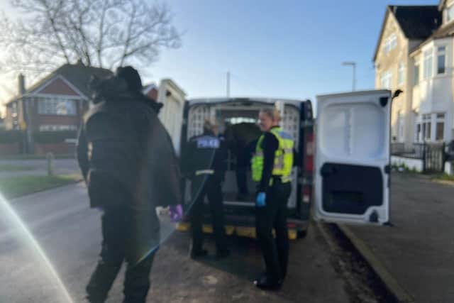 Police arrest a second suspect.