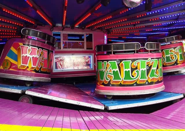 Nigel Limb's photograph of a fairground ride will feature in next year's calendar.