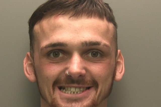 Brandon Fettis, has been jailed for 33 months.