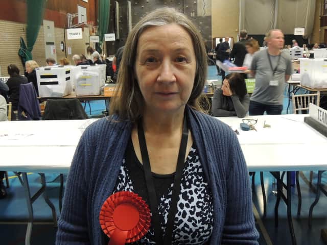 Labour party candidate Linda Edwards-Shea.