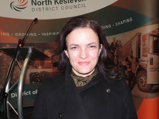 Independent candidate Caroline Coram.