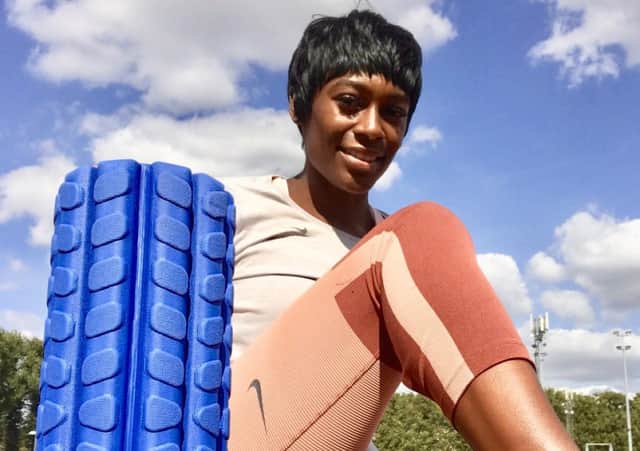 Perri Shakes Drayton - one of the GLL- supported GB athletes. EMN-191217-171029001