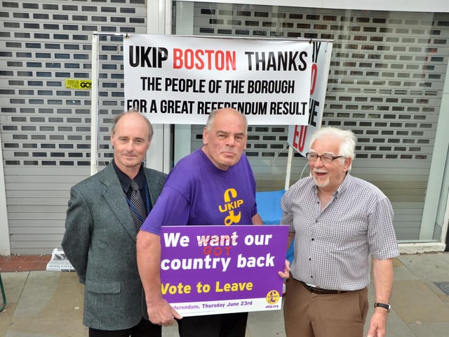 Boston hit the national headlines again in 2016 when it recorded the highest Leave vote in the Brexit referendum - 75.6 per cent.