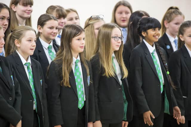 8 January 2020: Somercotes Academy.
Grandparents Day.
Choir who performed.
Picture: Sean Spencer/Hull News & Pictures Ltd
01482 210267/07976 433960
www.hullnews.co.uk sean@hullnews.co.uk
