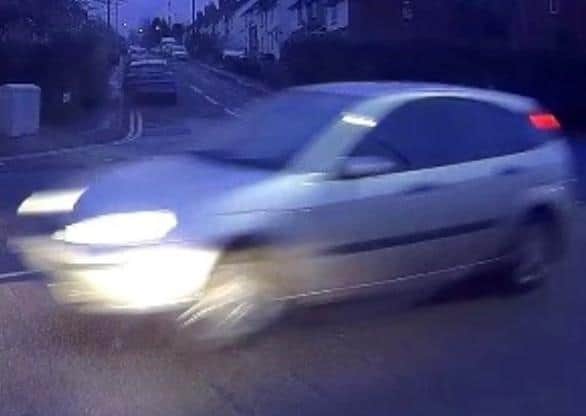 Police released this image of the vehicle they believe to have been involved in the collision.