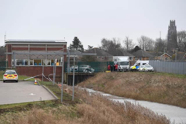 A murder probe has been launched after a body was discovered at Chain Bridge Road Pumping Station