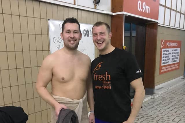 Steve is grateful to Fresh Fitness and Skegness Tri Club for supporting him with the challenge.