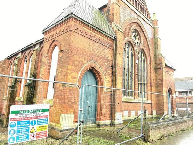 A former church on Roman Bank, Skegness, is to be turned into 12 flats.