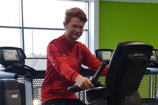 Sam Blair (17) is a fencer on the Team GB squad