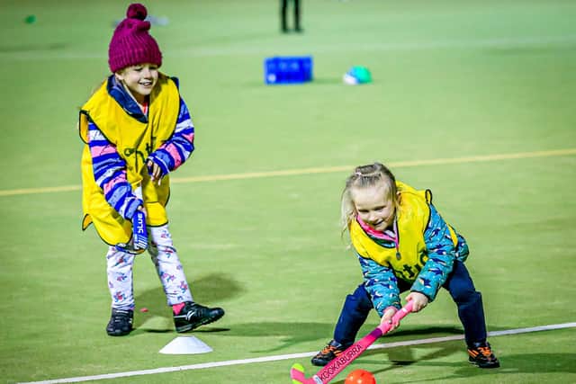 A recent training session at Louth Hockey Club